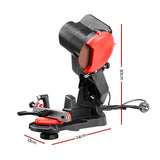 Electric Bench Chainsaw Sharpener by Giantz - Precision Grinding Tool - Front View