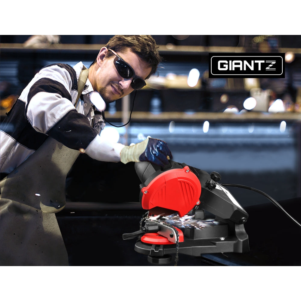 Electric Bench Chainsaw Sharpener by Giantz - Precision Grinding Tool