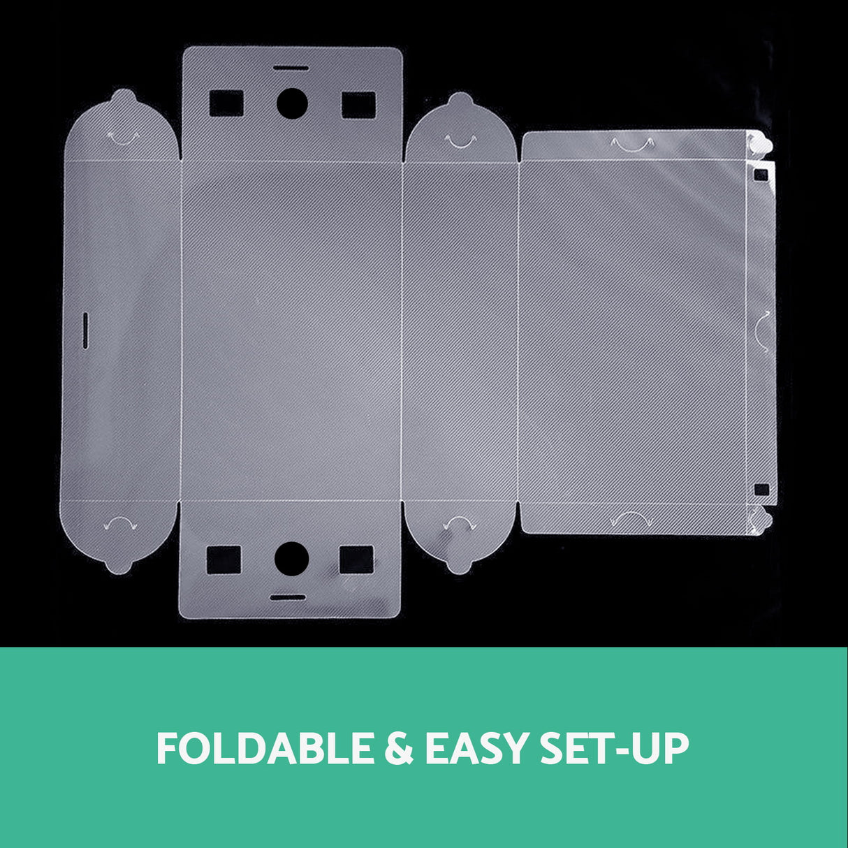 20-Pack Clear Stackable Shoe Organizer Boxes