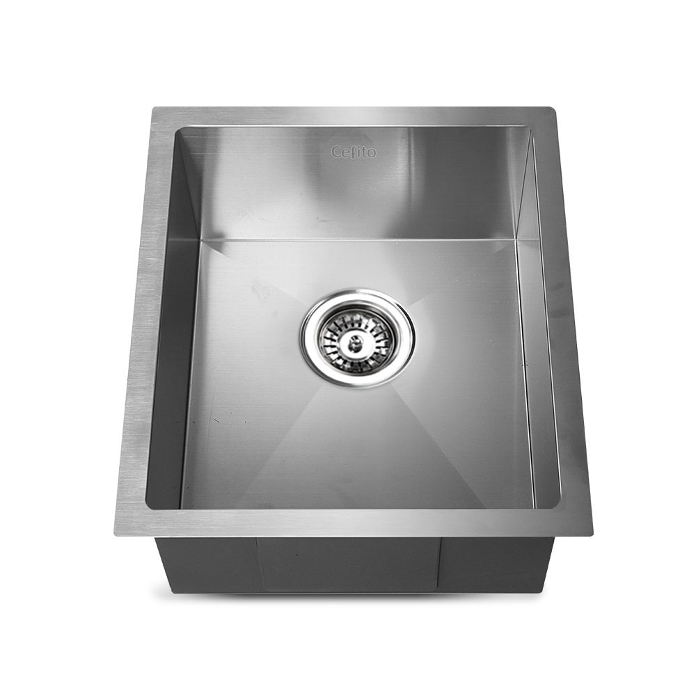 Cefito 39cm x 45cm Luxurious 304 Stainless Steel Kitchen Sink - Multiple Installation Styles