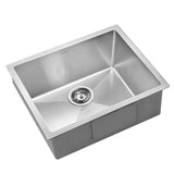Cefito 54cm x 44cm Premium Black Stainless Steel Kitchen Sink  Multifunctional Under/Top/Flush Mount Design