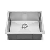 Cefito 54cm x 44cm Premium Black Stainless Steel Kitchen Sink  Multifunctional Under/Top/Flush Mount Design
