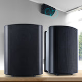 Indoor Outdoor 2-Way Wall Speakers for Home Audio & TV - 150W Stereo Sound System