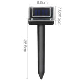 12-Pack Gardeon Solar Ultrasonic Snake Deterrent - Multi-Pulse Repeller for Outdoor Safety