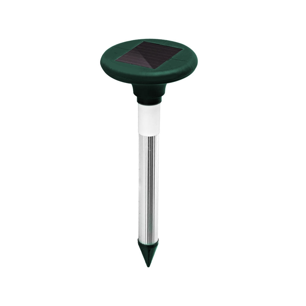 Gardeon Eco-Friendly 4-Pack Solar Snake and Pest Repellers with Integrated LED Light
