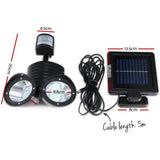 22 Bright Solar Motion-Activated Floodlight with 22 LEDs - Front View