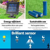 22 Bright Solar Motion-Activated Floodlight with 22 LEDs - Top-Down View