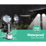 22 Bright Solar Motion-Activated Floodlight with 22 LEDs - 45-Degree Angle