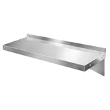 Heavy-Duty Stainless Steel 600mm Wall-Mounted Kitchen Shelf Rack