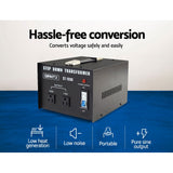 Giantz 1000W Voltage Converter for USA Appliances - Side View