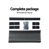 10-Tier Stackable Portable Shoe Organizer - Holds Up to 50 Pairs, Metal Frame with Non-Slip Design, Black - Close-Up Angle