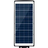Set of 2 High-Performance LED Solar Street Flood Lights with Motion Sensor for Outdoor Use - Side View