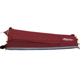 Weisshorn Adventure Biker Swag Tent - Durable Canvas Camping Solution for Outdoor Enthusiasts - Top-Down View