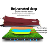 Weisshorn Adventure Biker Swag Tent - Durable Canvas Camping Solution for Outdoor Enthusiasts - Close-Up Angle