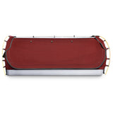 Weisshorn Red King Single Free Standing Camping Swag Tent with 7CM High Density Mattress - Side View