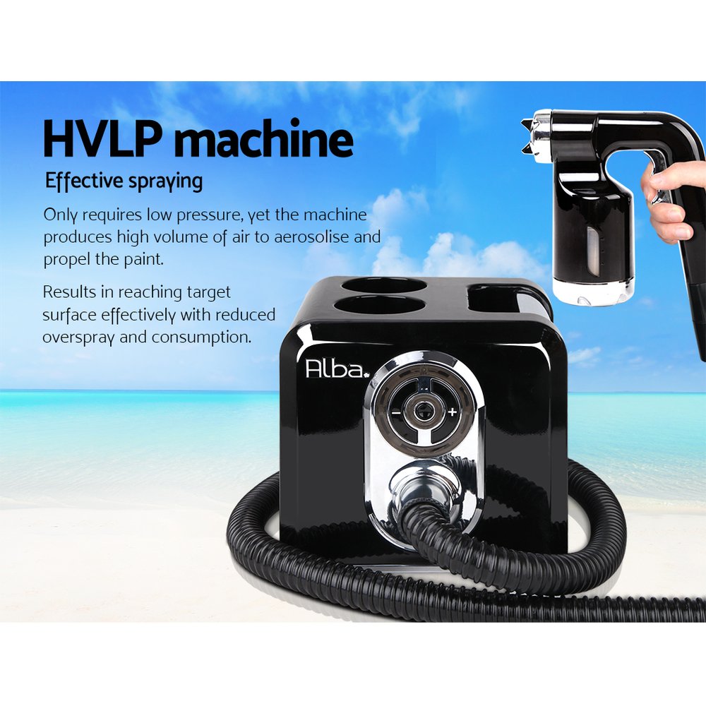 Professional HVLP Spray Tan System with Pop-Up Tent and Heating Function