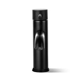 Sleek Black Cefito Basin Mixer Tap Faucet - Side View