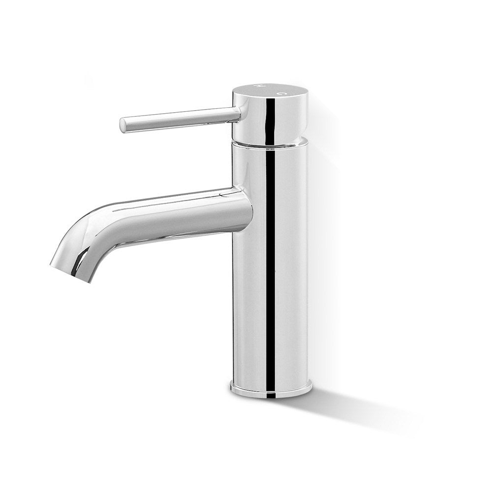 Modern Chrome Cefito Basin Mixer Tap with Drip-Free Ceramic Technology