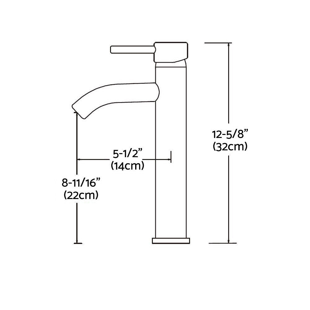 Cefito Stylish Chrome Mixer Tap for Modern Bathrooms