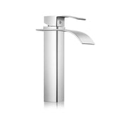 Sleek Chrome Bathroom Basin Mixer Tap by Cefito - Front View