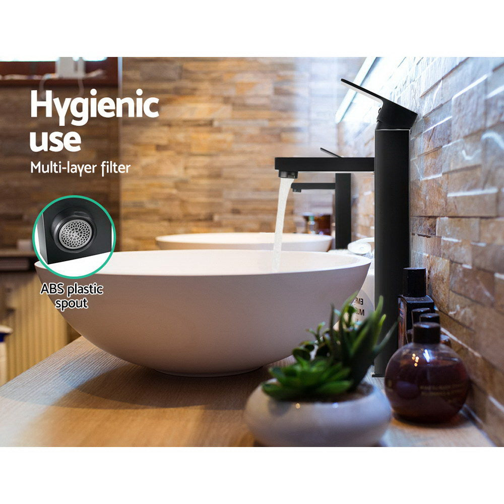 Cefito Modern Black Mixer Tap – Elegant and Sturdy Bathroom Solution