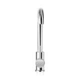 Cefito 360° Swivel Kitchen Mixer Faucet - Stylish Silver Finish with WELS Certification - Top-Down View