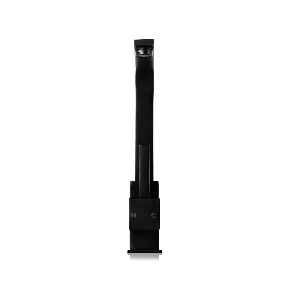 Modern Black 360° Swivel Kitchen Faucet with Leak-Proof Technology