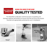 Cefito Allegra Polished Chrome Wall Mixer Tap Set - Dual Basin Faucets - Close-Up Angle