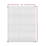 Heavy Duty 5x6m Waterproof Poly Tarp for Camping and Outdoor Use - Front View
