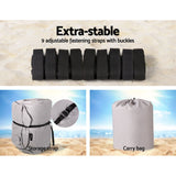 Marine-Grade Waterproof Boat Cover for 12-15.5ft Trailers - Durable 600D Polyester - Close-Up Angle