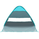 Weisshorn Instant Pop-Up 3-Person Beach Tent - UV & Water-Resistant Camping Shelter - Top-Down View