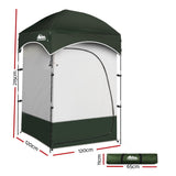 Weisshorn Camping Shower Toilet Tent Outdoor Portable Changing Room Ensuite
