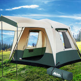 Weisshorn Easy Setup 4-Person Family Camping Dome Tent with Instant Pop-Up Design