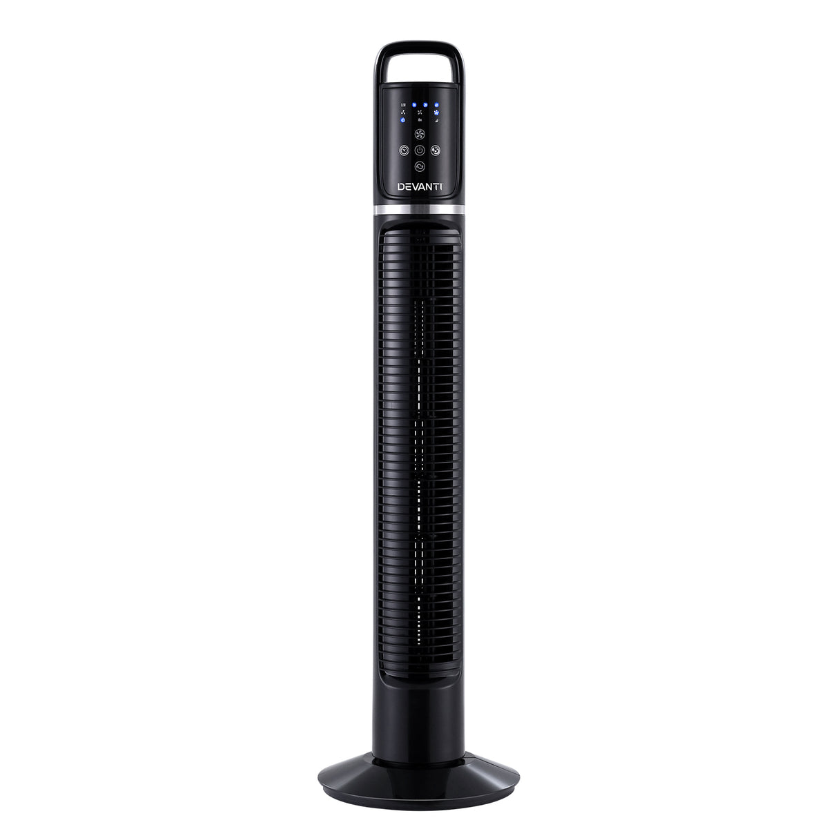 Devanti 32" Oscillating Bladeless Tower Fan with Remote and Timer - 80cm Cool Air Solution