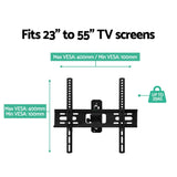 Artiss TV Wall Mount Bracket for 23"-55" LED LCD TVs Full Motion Strong Arms
