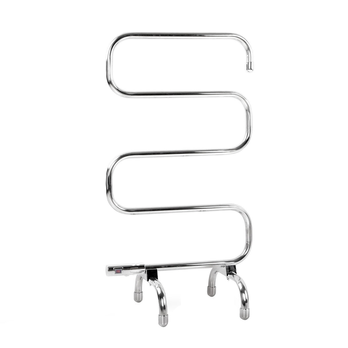 Modern 5-Bar Freestanding Electric Towel Warmer Rack - Rapid Heating & Sleek Design
