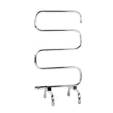 Modern 5-Bar Freestanding Electric Towel Warmer Rack - Rapid Heating & Sleek Design