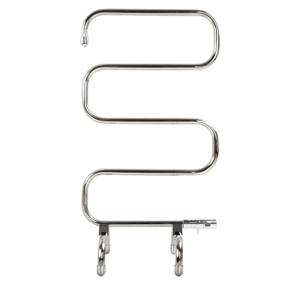 Modern 5-Bar Freestanding Electric Towel Warmer Rack - Rapid Heating & Sleek Design