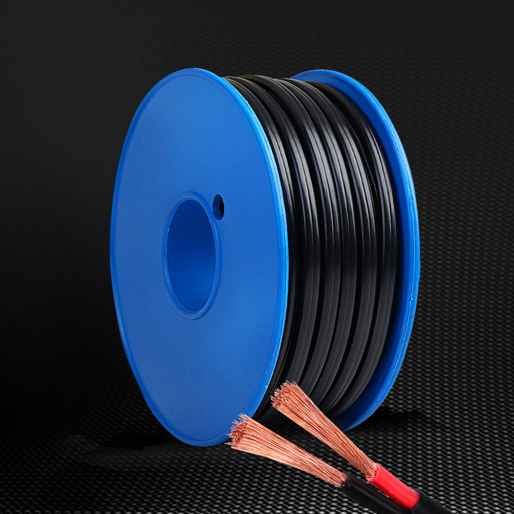 Twin Core 3MM Automotive Cable - 30M Waterproof 450V Sheath Wire