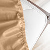 Royal Comfort 1000 Thread Count Fitted Sheet Cotton Blend Ultra Soft Bedding Linen Queen