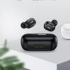 Fitsmart In Ear Buds with Charging Case Portable Wireless Black