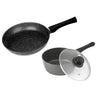 Stonewell 2 Piece 24cm Pan +  16cm Pot Set Kitchen Non Stick Cookware