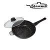 Stonewell Deep Pan 28cm With Lid Non Stick Cookware Kitchen