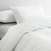 Royal Comfort 100% Jersey Cotton Quilt Cover Set Ultra Soft Bedding Luxurious - Queen - White