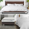 Azure Bed Frame + Comforpedic Mattress 250GSM Bamboo Quilt Package Deal Set King