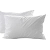Royal Comfort 1800GSM Duck Feather Down Topper And 1000GSM 2 Pillows Set White King Single