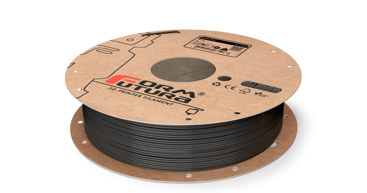 EasyFil 1.75mm Black PLA Filament - 750g High-Performance 3D Printing Material