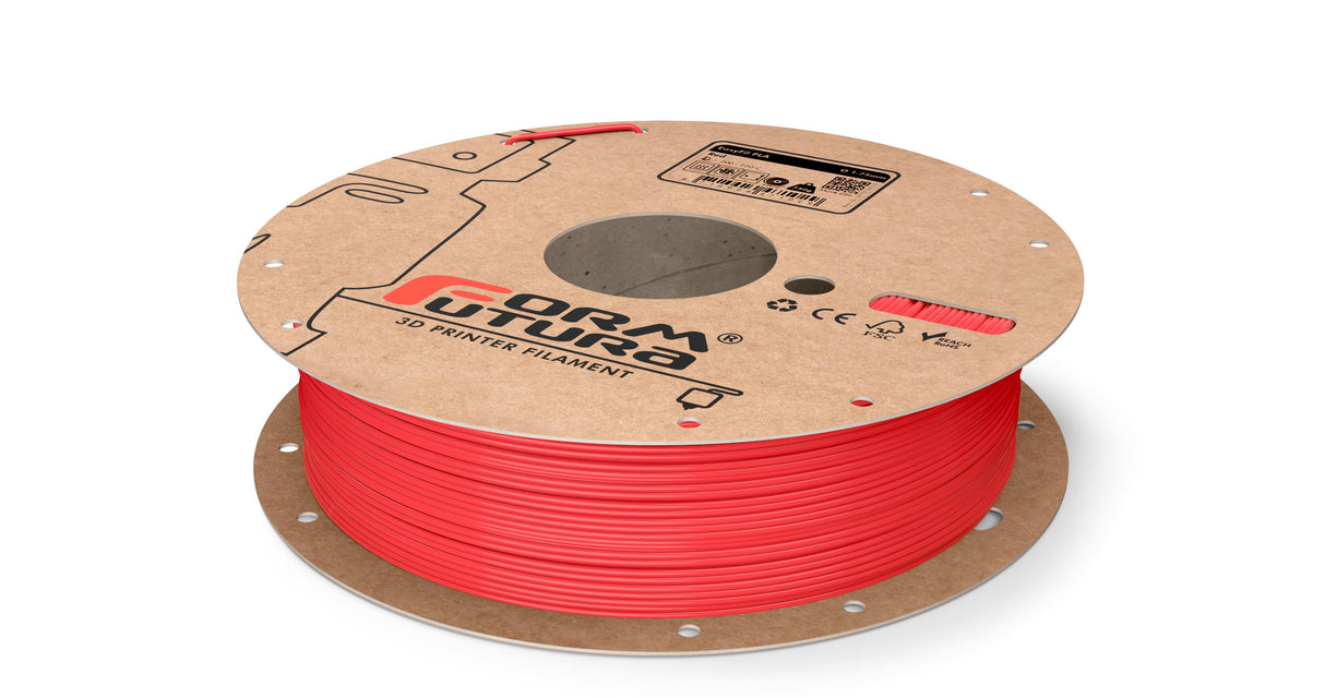 EasyFil PLA 1.75mm Red 3D Printing Filament - 750g High-Performance PLA