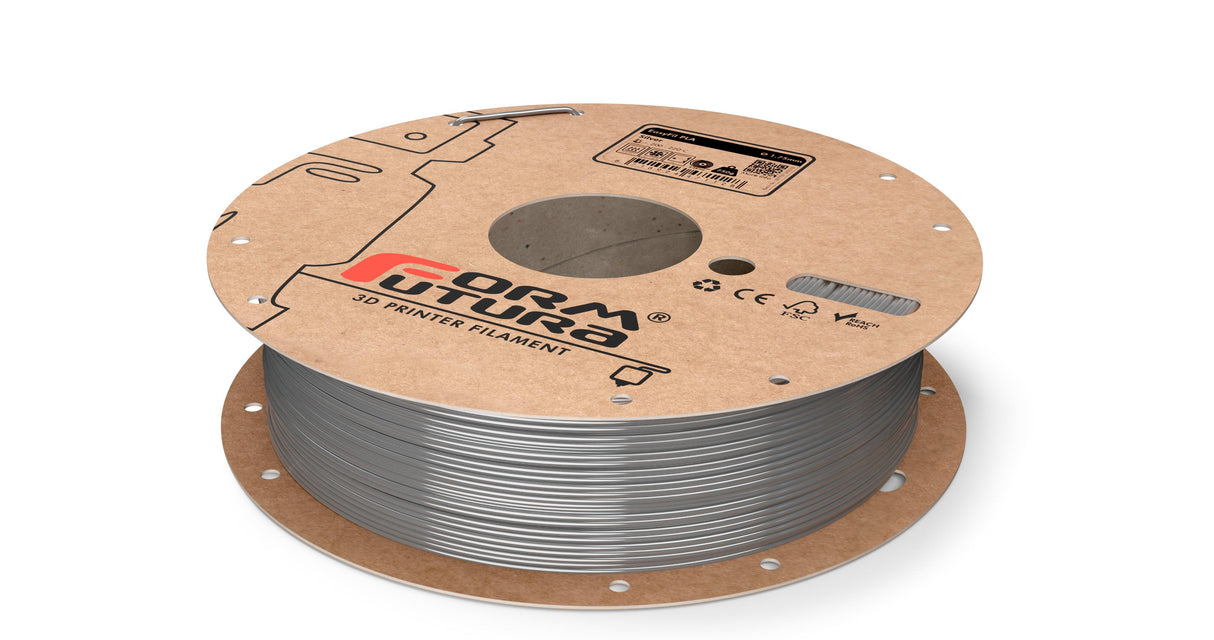 EasyFil 1.75mm Silver PLA Filament 750g for Effortless 3D Printing