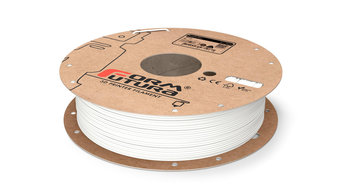 EasyFil 2.85mm White PLA 3D Printer Filament - 750g Impact Modified for Easy Printing